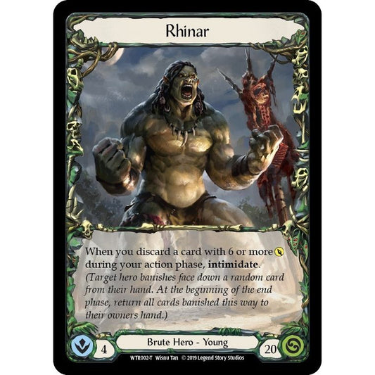 Image for Rhinar // Seismic Surge (WTR002 // WTR075) (WTR) - Flesh and Blood TCG