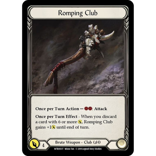 Image for Romping Club // Seismic Surge (WTR003 // WTR075) (WTR) - Flesh and Blood TCG