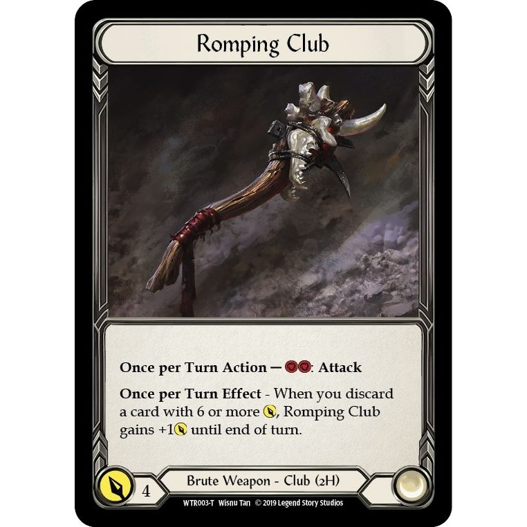 Image for Romping Club // Seismic Surge (WTR003 // WTR075) (WTR) - Flesh and Blood TCG