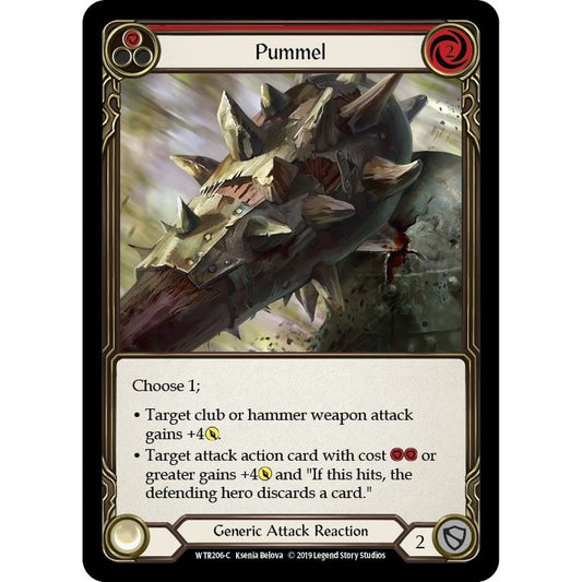 Image for Pummel (Red) (WTR206) (WTR) - Flesh and Blood TCG