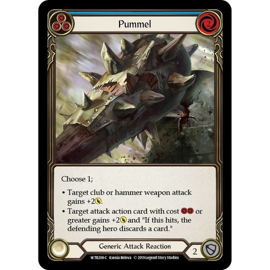 Image for Pummel (Blue) (WTR208) (WTR) - Flesh and Blood TCG