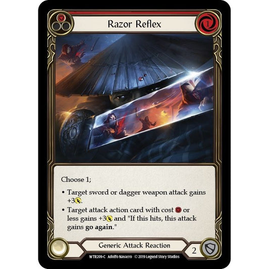 Image for Razor Reflex (Red) (WTR209) (WTR) - Flesh and Blood TCG