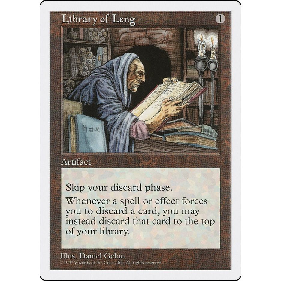 Image for Library of Leng (5ED) - Magic: The Gathering