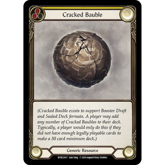 Image for Cracked Bauble (WTR224) (WTR) - Flesh and Blood TCG