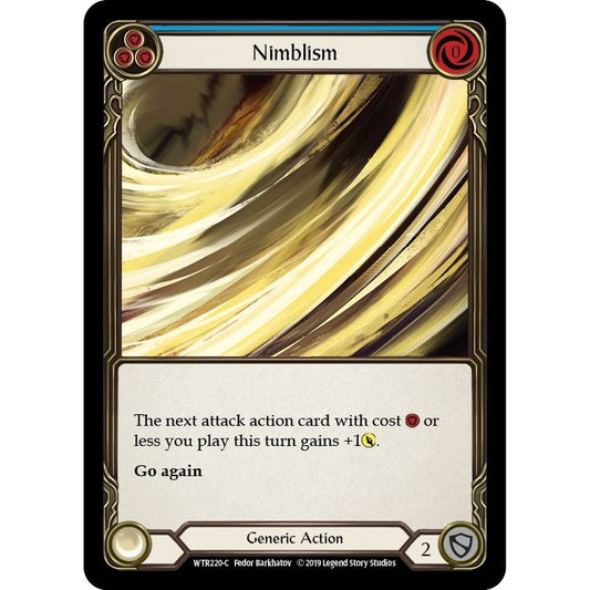 Image for Nimblism (Blue) (WTR220) (WTR) - Flesh and Blood TCG