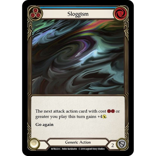 Image for Sloggism (Blue) (WTR223) (WTR) - Flesh and Blood TCG