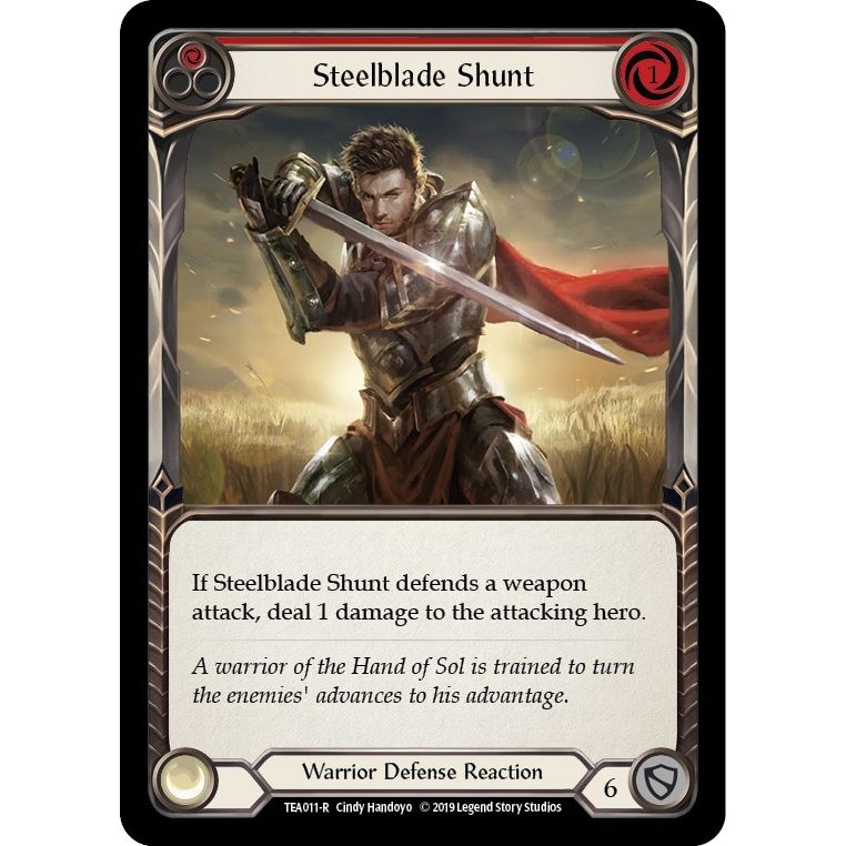 Image for Steelblade Shunt (Red) (TEA011) (TEA) - Flesh and Blood TCG