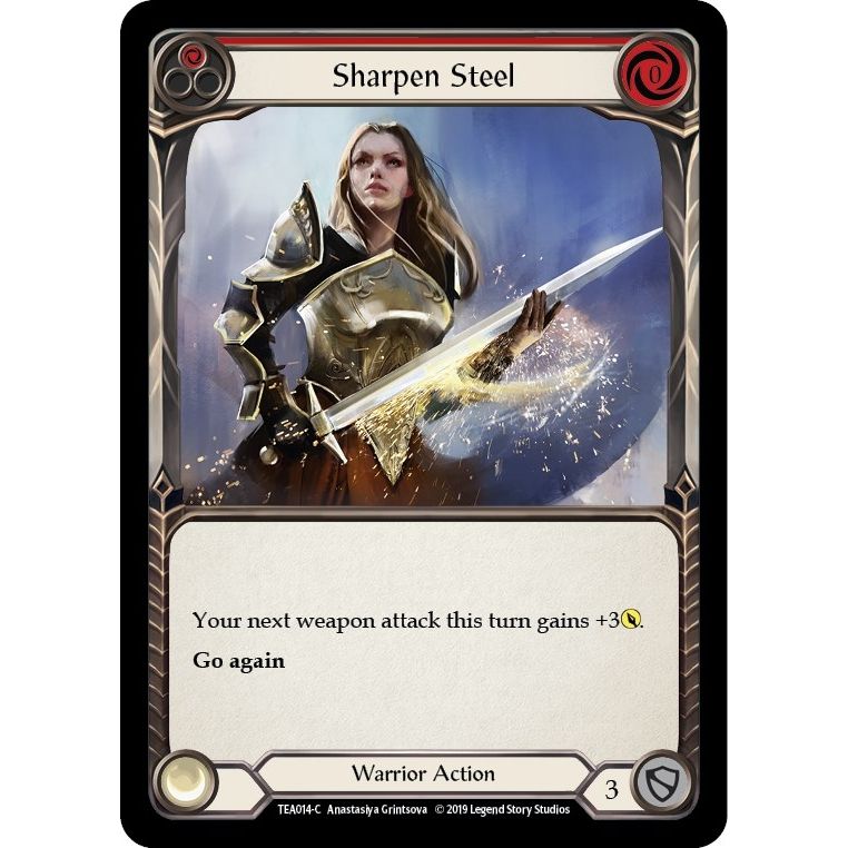 Image for Sharpen Steel (Red) (TEA014) (TEA) - Flesh and Blood TCG