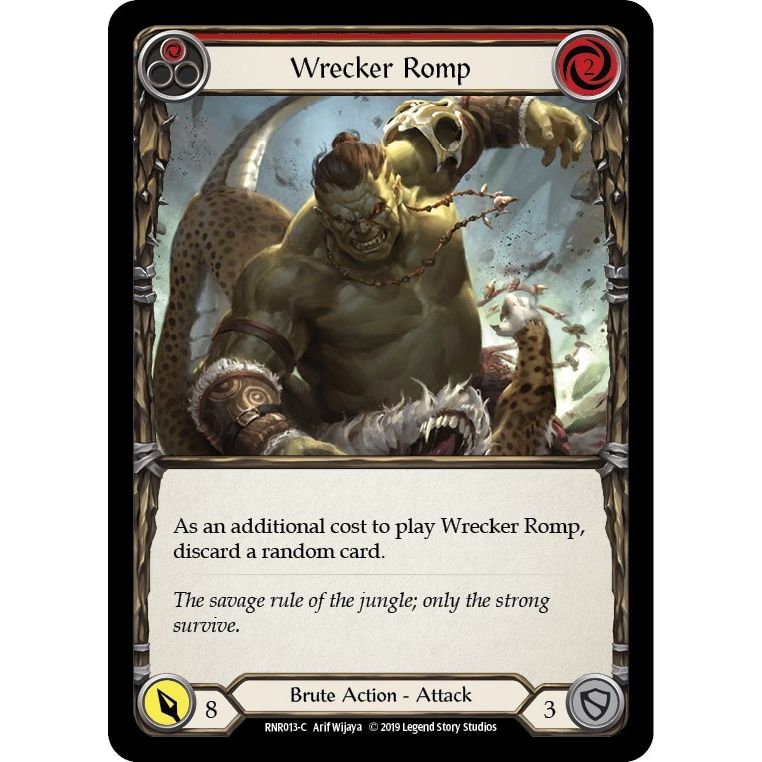 Image for Wrecker Romp (Red) (RNR013) (RNR) - Flesh and Blood TCG