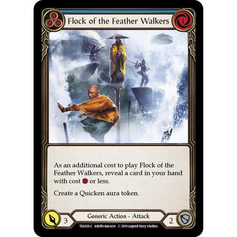 Image for Flock of the Feather Walkers (Blue) (TEA026) (TEA) - Flesh and Blood TCG