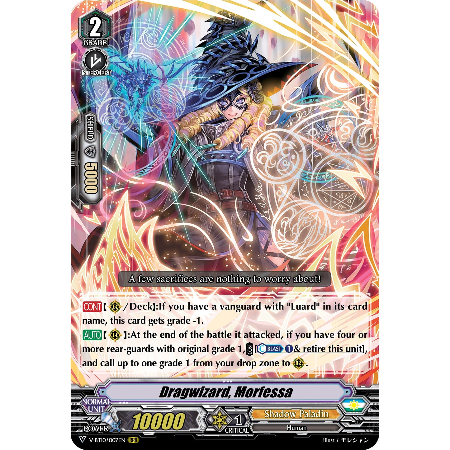 Image for Dragwizard, Morfessa (V-BT10/007EN) (V-BT10) - Cardfight Vanguard