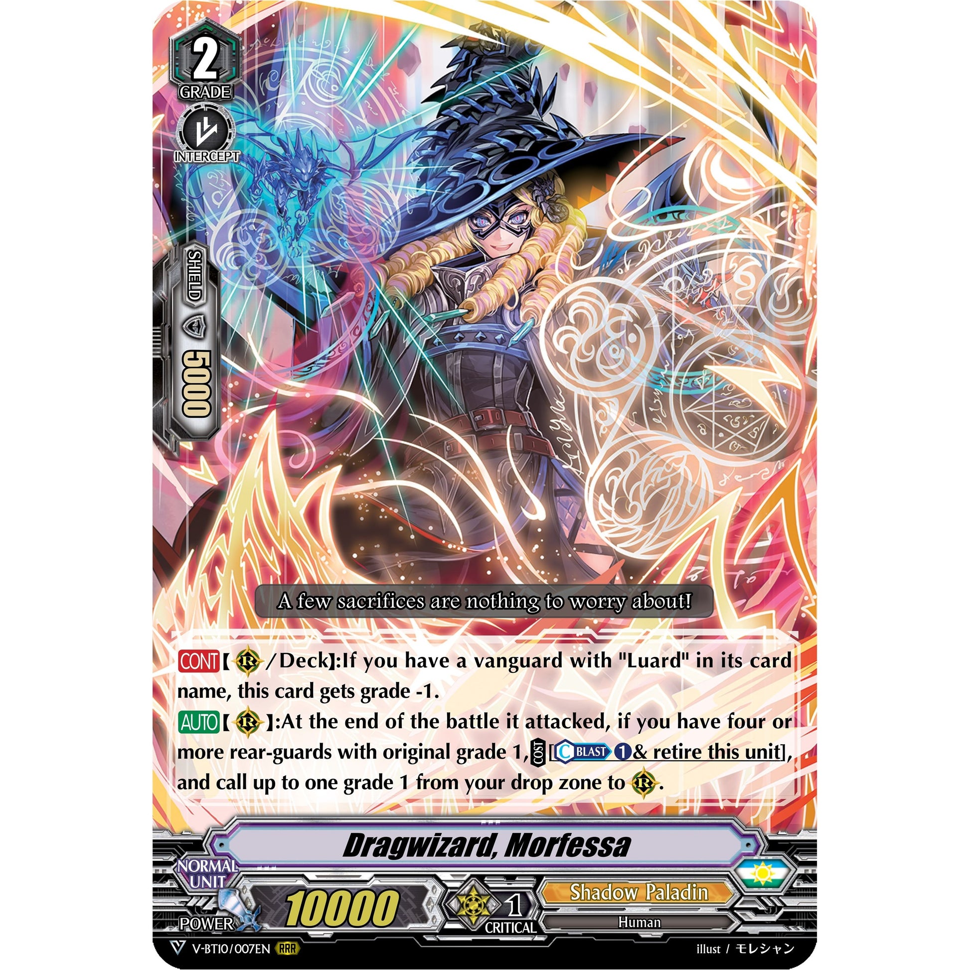 Image for Dragwizard, Morfessa (V-BT10/007EN) (V-BT10) - Cardfight Vanguard