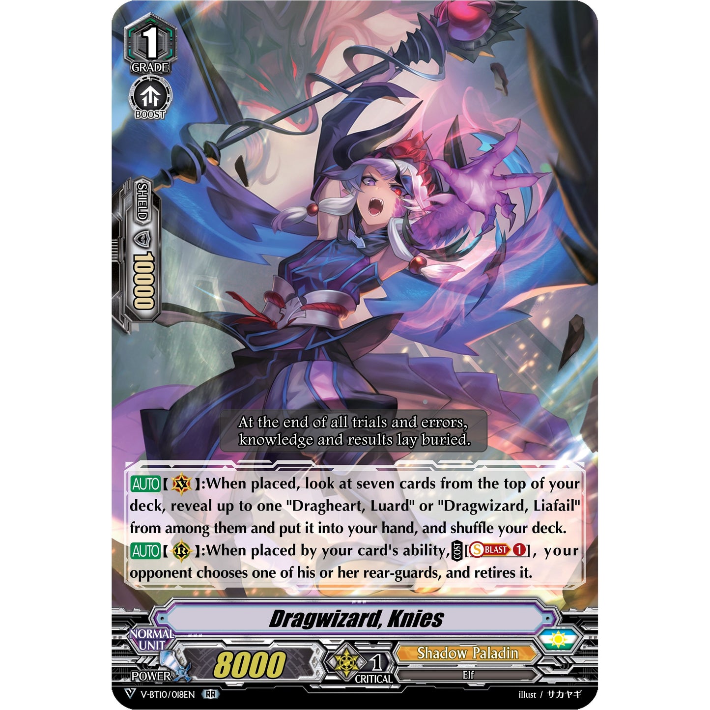 Image for Dragwizard, Knies (V-BT10/018EN) (V-BT10) - Cardfight Vanguard