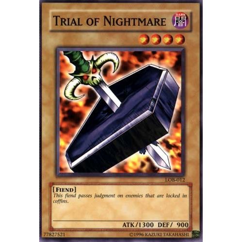 Image for Trial of Nightmare (LOB-012) (LOB) - YuGiOh