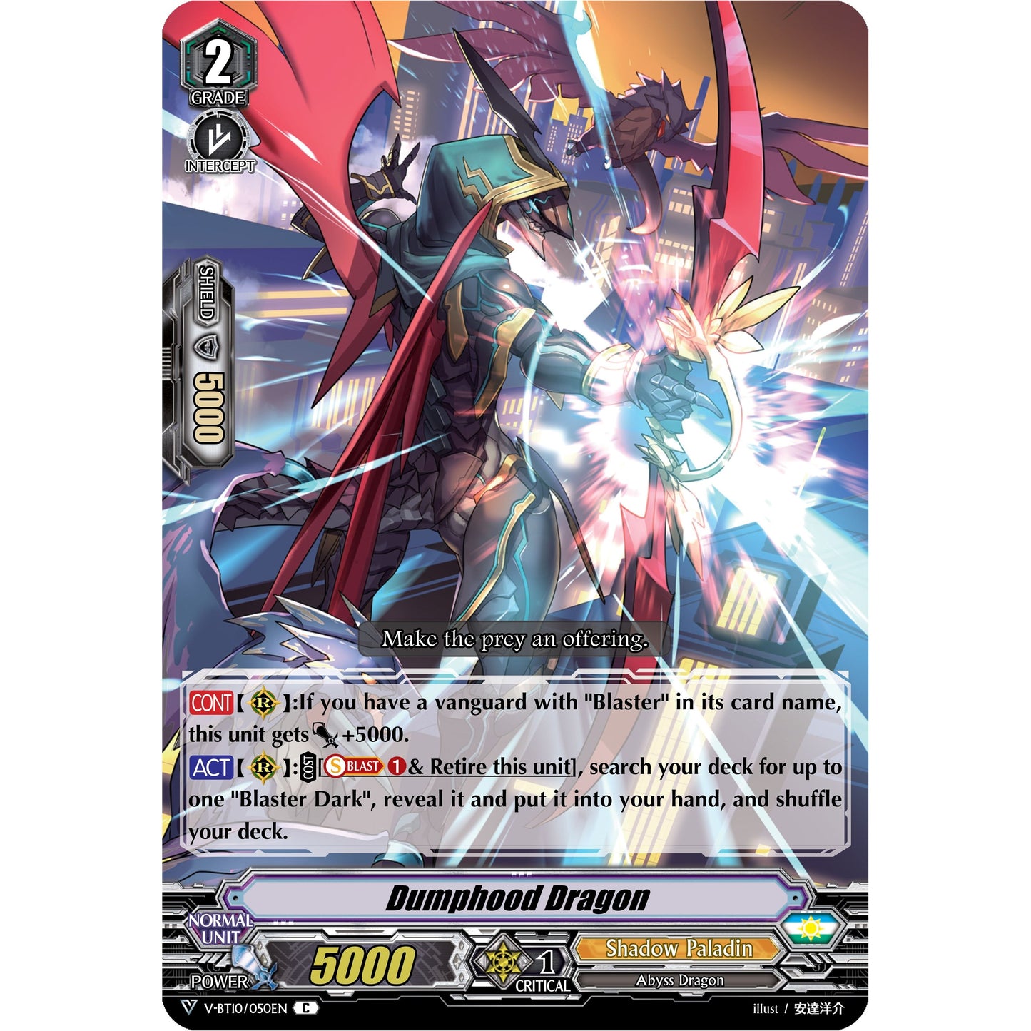 Image for Dumphood Dragon (V-BT10/050EN) (V-BT10) - Cardfight Vanguard