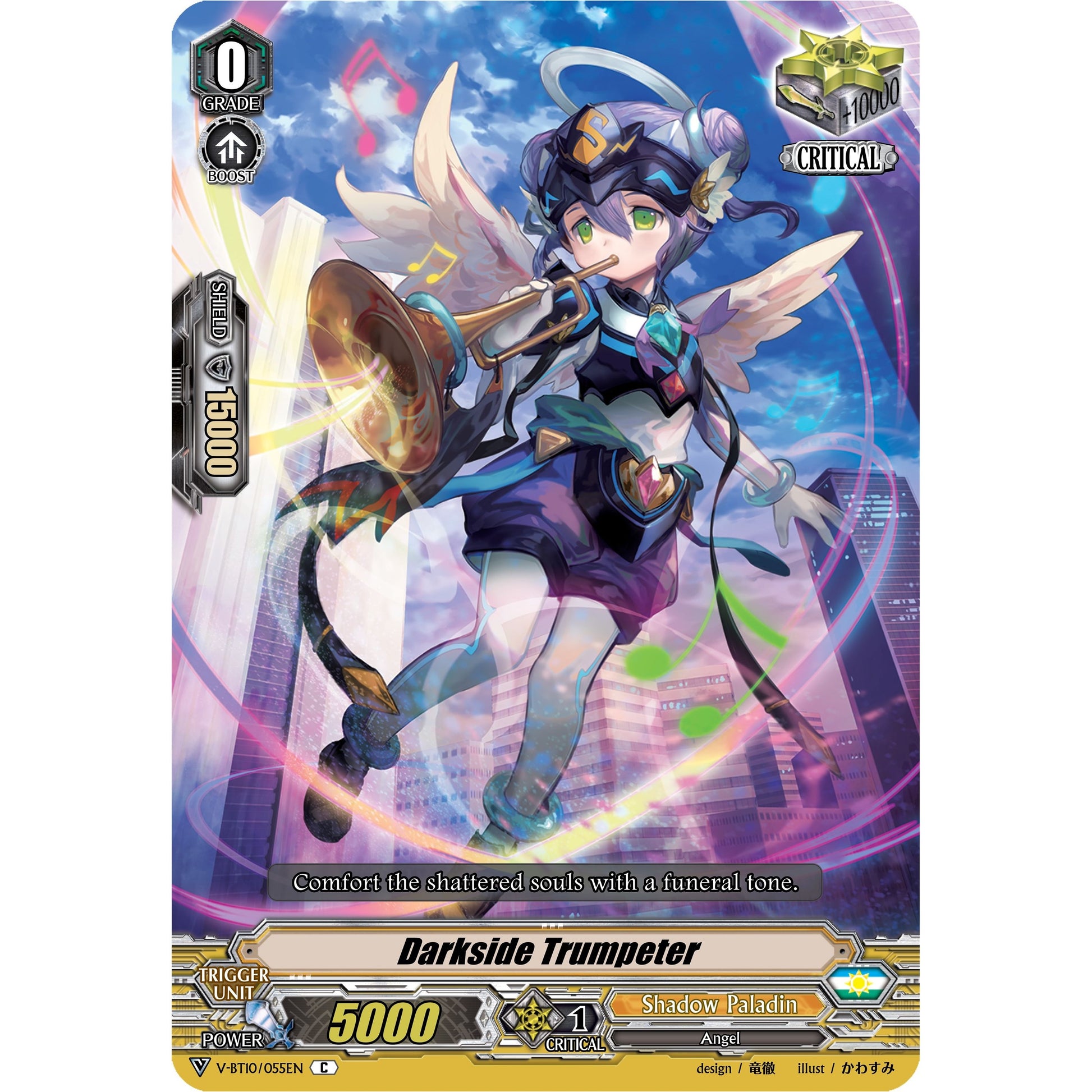 Image for Darkside Trumpeter (V-BT10/055EN) (V-BT10) - Cardfight Vanguard