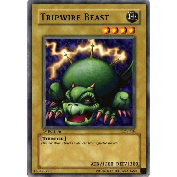 Image for Tripwire Beast (LOB-104) (LOB) - YuGiOh