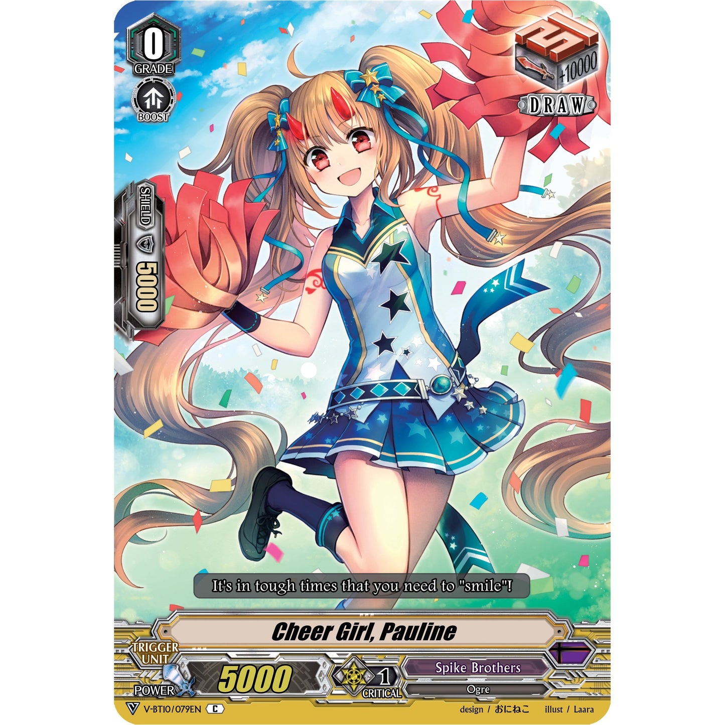Image for Cheer Girl, Pauline (V-BT10/079EN) (V-BT10) - Cardfight Vanguard