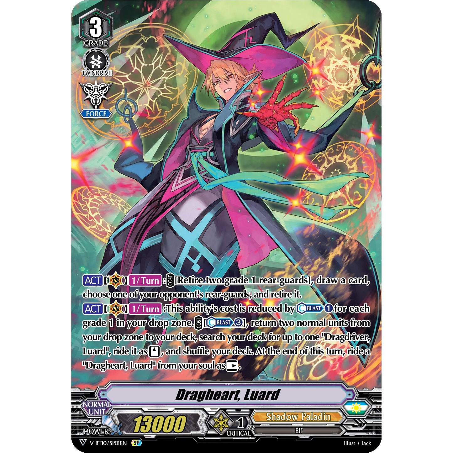Image for Dragheart, Luard (SP) (V-BT10/SP01EN) (V-BT10) - Cardfight Vanguard