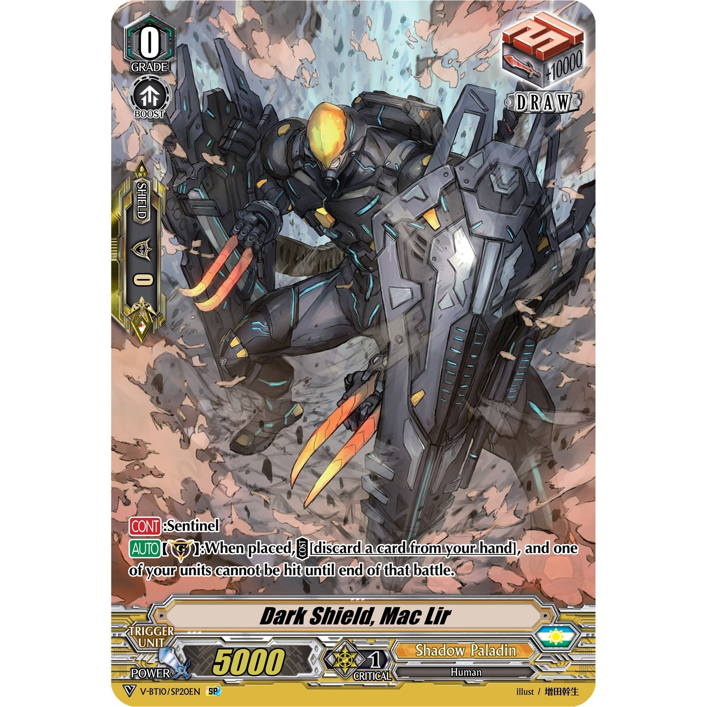 Image for Dark Shield, Mac Lir (SP) (V-BT10/SP20EN) (V-BT10) - Cardfight Vanguard