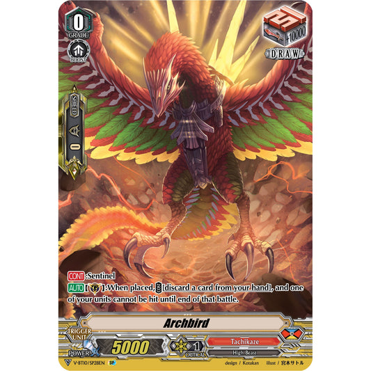 Image for Archbird (SP) (V-BT10/SP28EN) (V-BT10) - Cardfight Vanguard