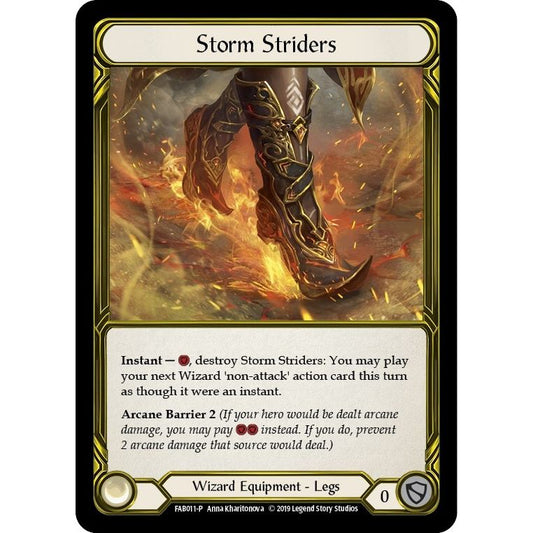 Image for Storm Striders (Golden) -  FAB011 (FAB011) (PR) - Flesh and Blood TCG