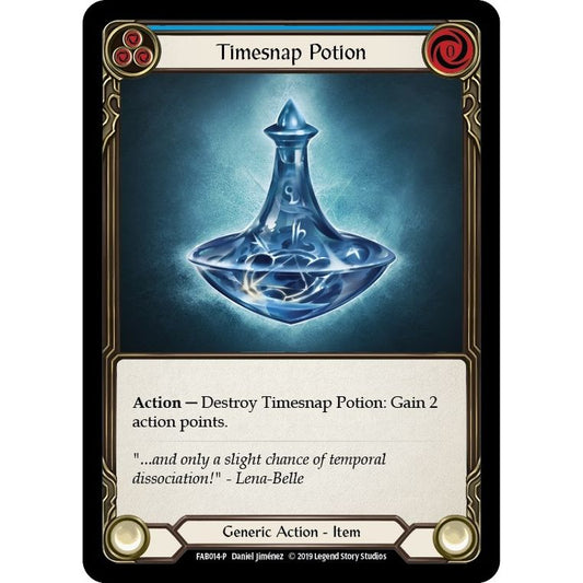 Image for Timesnap Potion - FAB014 (FAB014) (PR) - Flesh and Blood TCG