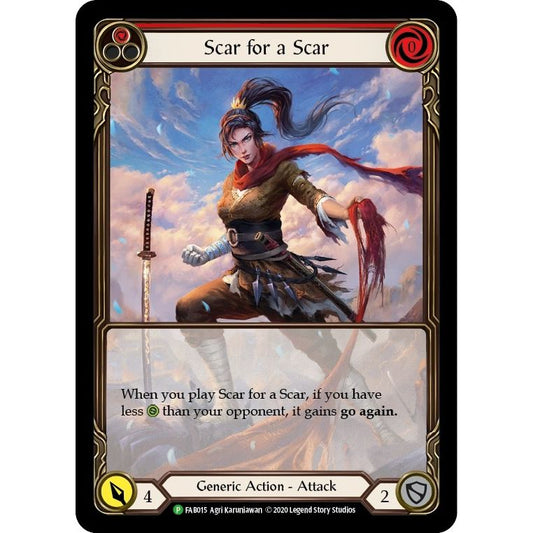 Image for Scar for a Scar - FAB015 (FAB015) (PR) - Flesh and Blood TCG