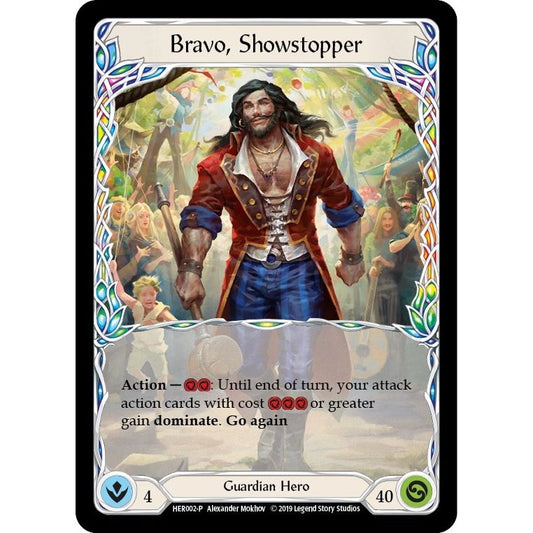Image for Bravo, Showstopper - HER002 (HER002) (PR) - Flesh and Blood TCG