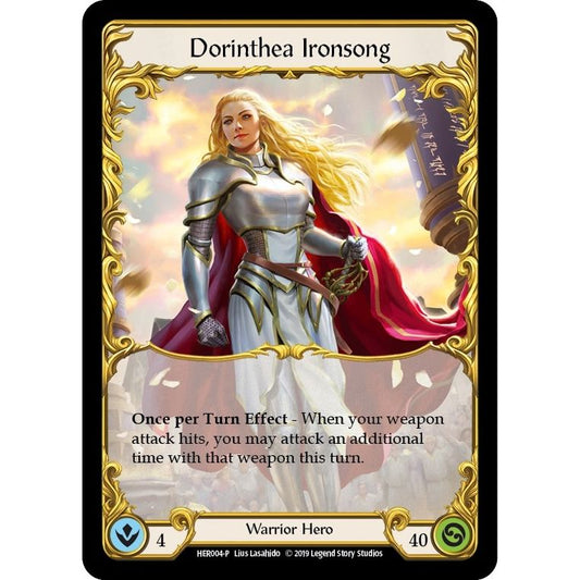 Image for Dorinthea Ironsong - HER004 (HER004) (PR) - Flesh and Blood TCG
