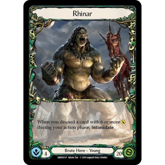Image for Rhinar - HER005 (HER005) (PR) - Flesh and Blood TCG