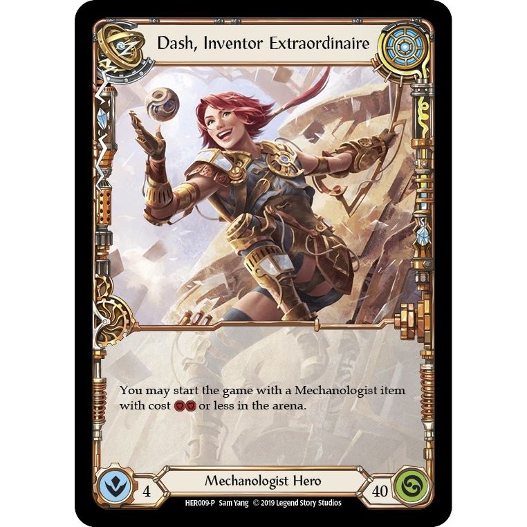 Image for Dash, Inventor Extraordinaire -  HER009 (HER009) (PR) - Flesh and Blood TCG