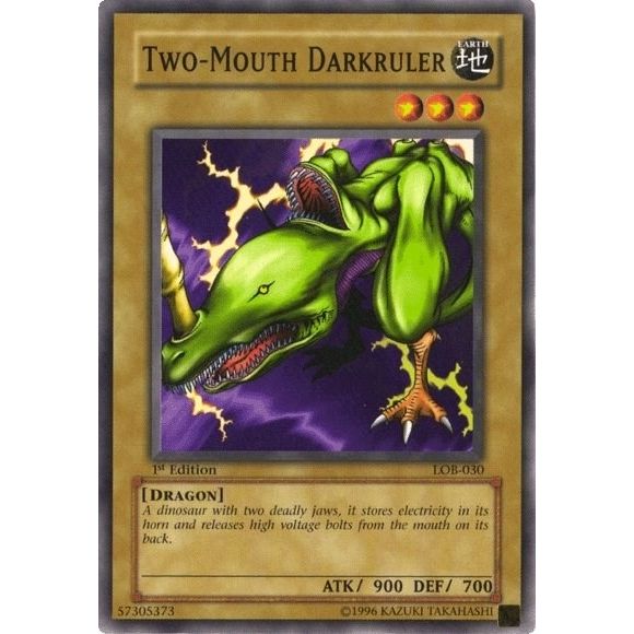 Image for Two-Mouth Darkruler (LOB-030) (LOB) - YuGiOh