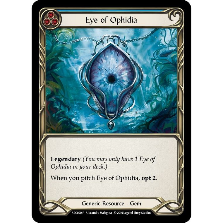 Image for Eye of Ophidia (ARC000) (ARC) - Flesh and Blood TCG