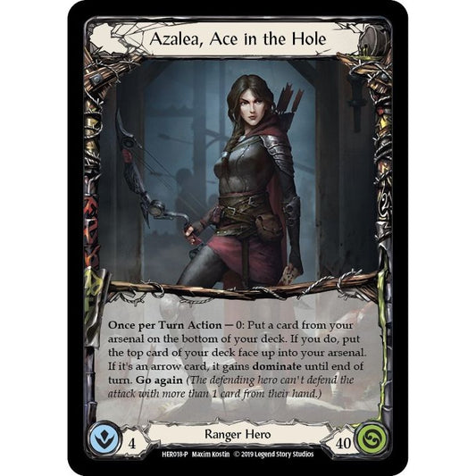 Image for Azalea, Ace in the Hole (Rainbow) - HER018 (HER018) (PR) - Flesh and Blood TCG