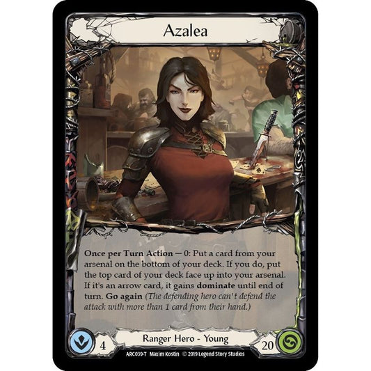 Image for Azalea // Viserai, Rune Blood (ARC039 // ARC075) (ARC) - Flesh and Blood TCG