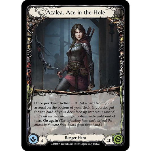 Image for Azalea, Ace in the Hole // Nebula Blade (ARC038 // ARC077) (ARC) - Flesh and Blood TCG