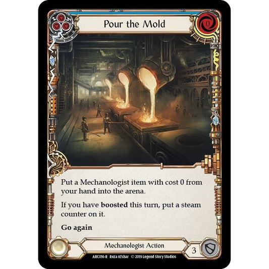 Image for Pour the Mold (Blue) (ARC016) (ARC) - Flesh and Blood TCG