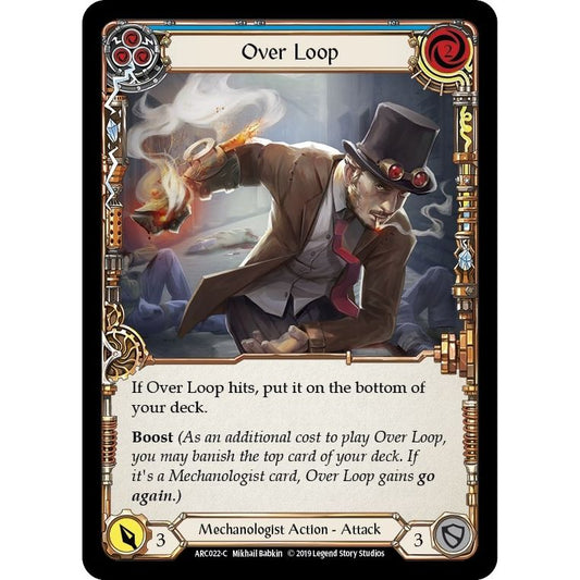 Image for Over Loop (Blue) (ARC022) (ARC) - Flesh and Blood TCG