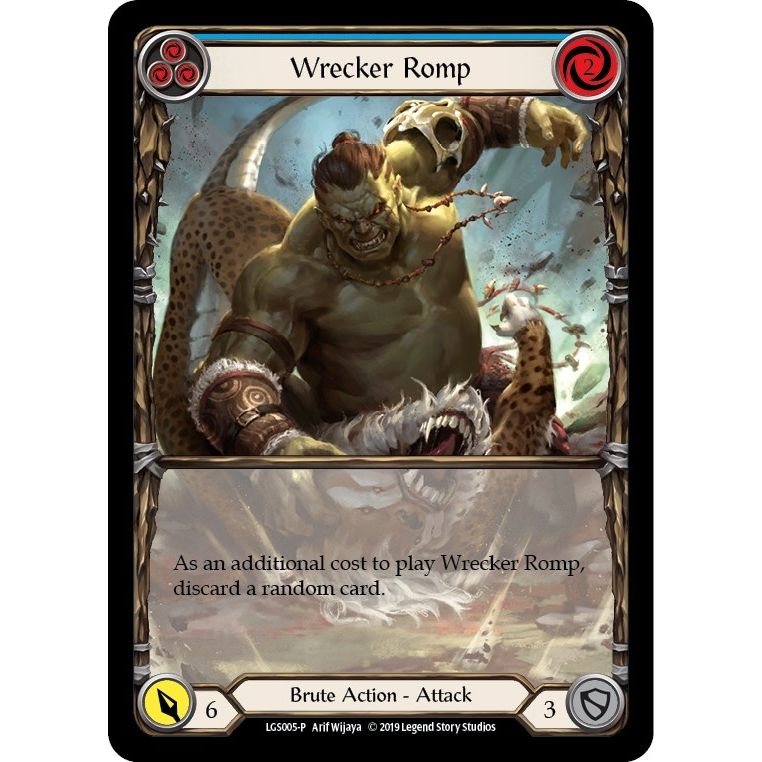 Image for Wrecker Romp (Blue) - LGS005 (LGS005) (PR) - Flesh and Blood TCG