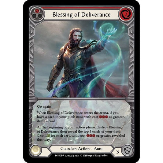 Image for Blessing of Deliverance (Red) - LGS006 (LGS006) (PR) - Flesh and Blood TCG