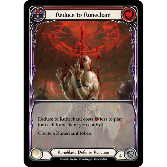 Image for Reduce to Runechant (Red) - LGS015 (LGS015) (PR) - Flesh and Blood TCG