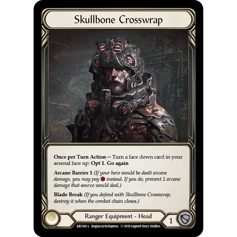 Image for Skullbone Crosswrap (ARC041) (ARC) - Flesh and Blood TCG