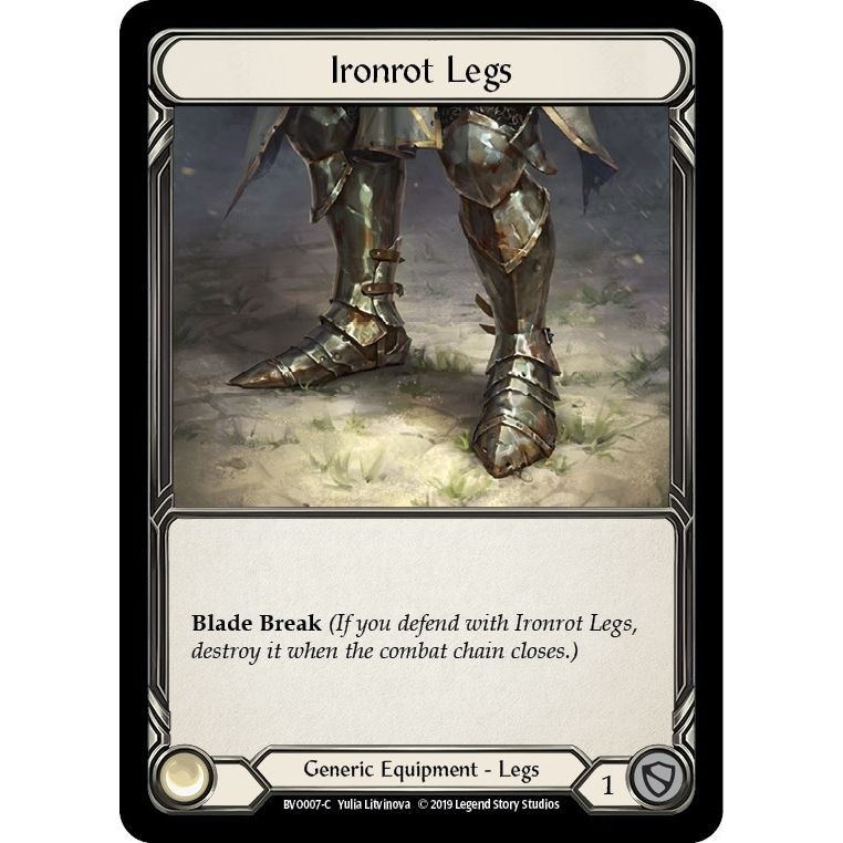 Image for Ironrot Legs (BVO007) (BVO) - Flesh and Blood TCG