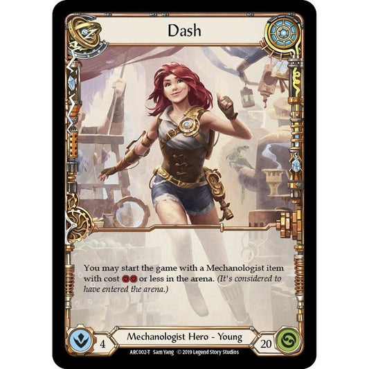 Image for Dash // Teklo Plasma Pistol (ARC002 // ARC003) (ARC) - Flesh and Blood TCG