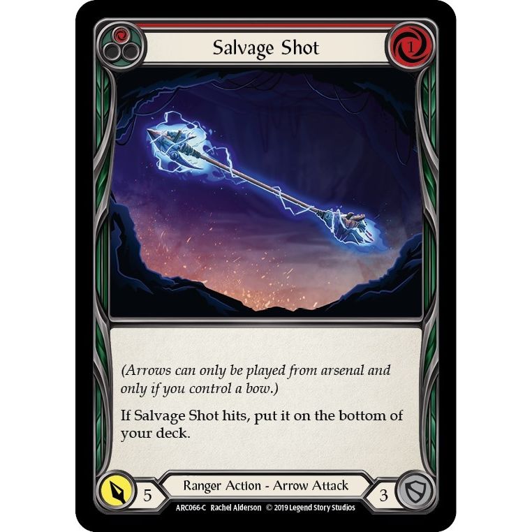 Image for Salvage Shot (Red) (ARC066) (ARC) - Flesh and Blood TCG