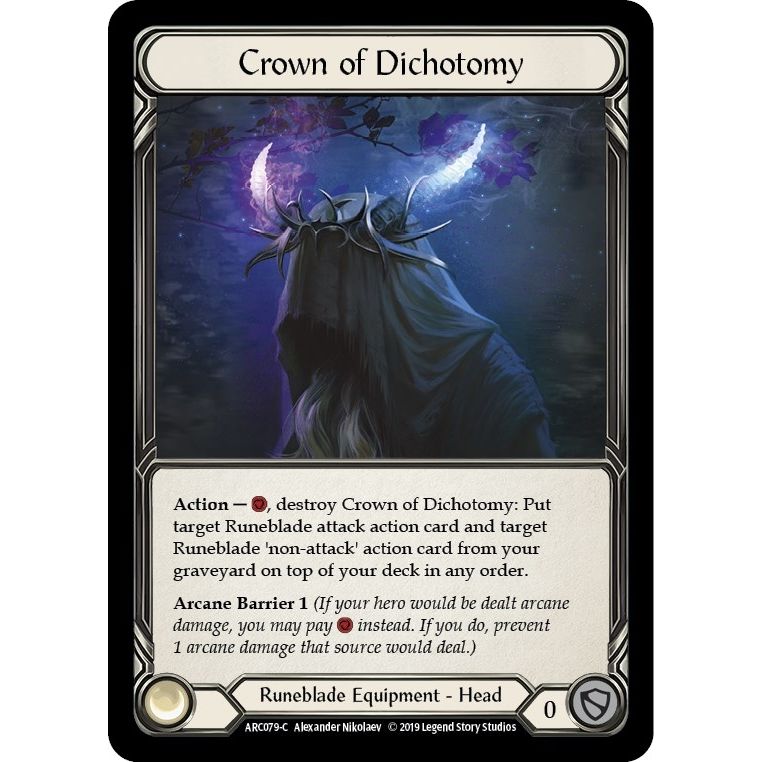 Image for Crown of Dichotomy (ARC079) (ARC) - Flesh and Blood TCG