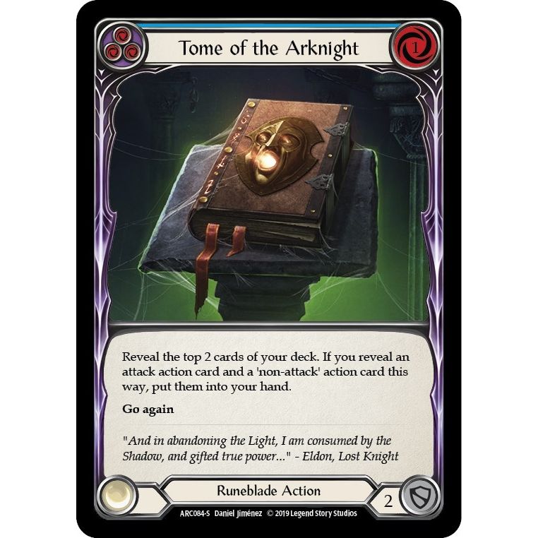 Image for Tome of the Arknight (ARC084) (ARC) - Flesh and Blood TCG