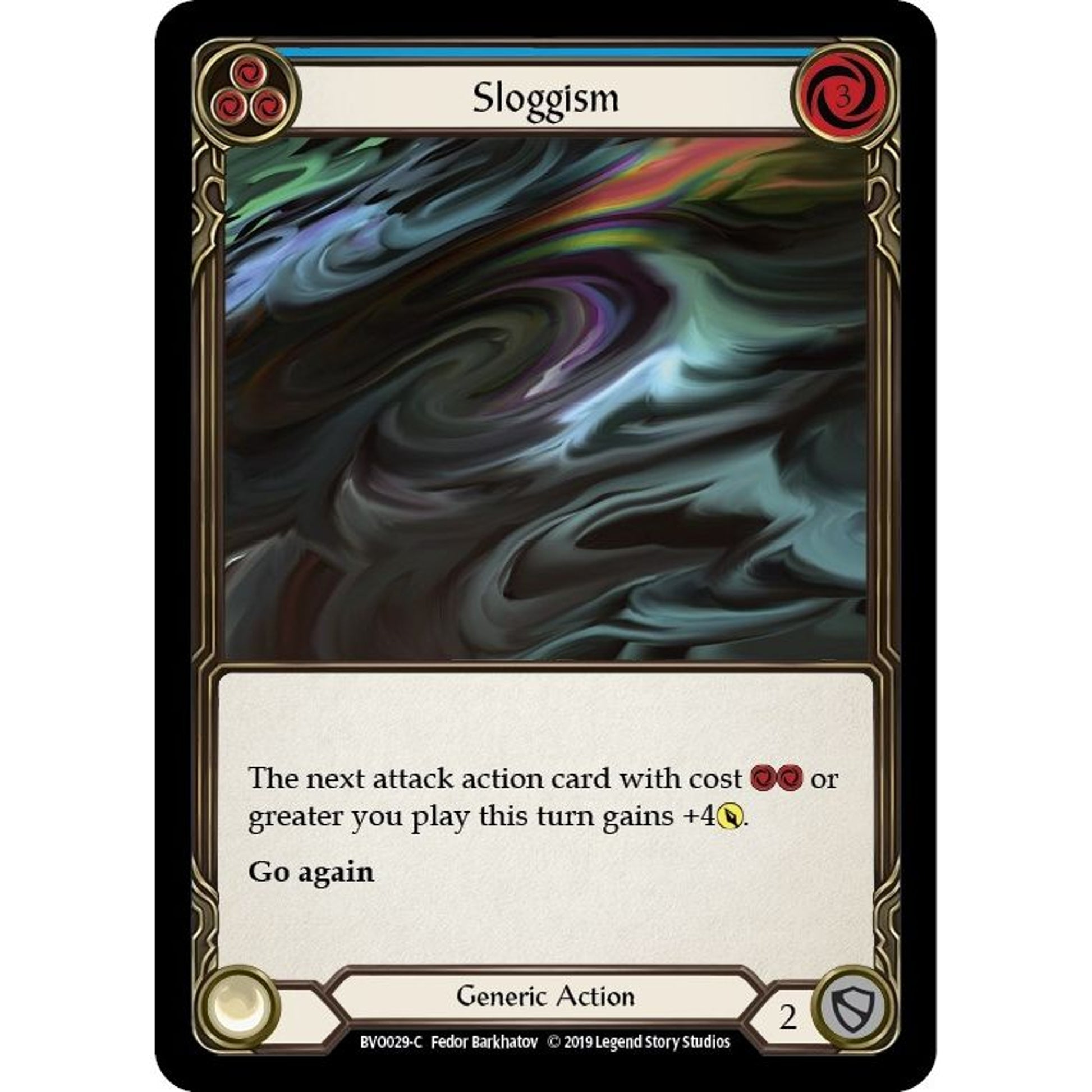 Image for Sloggism (Blue) (BVO029) (BVO) - Flesh and Blood TCG