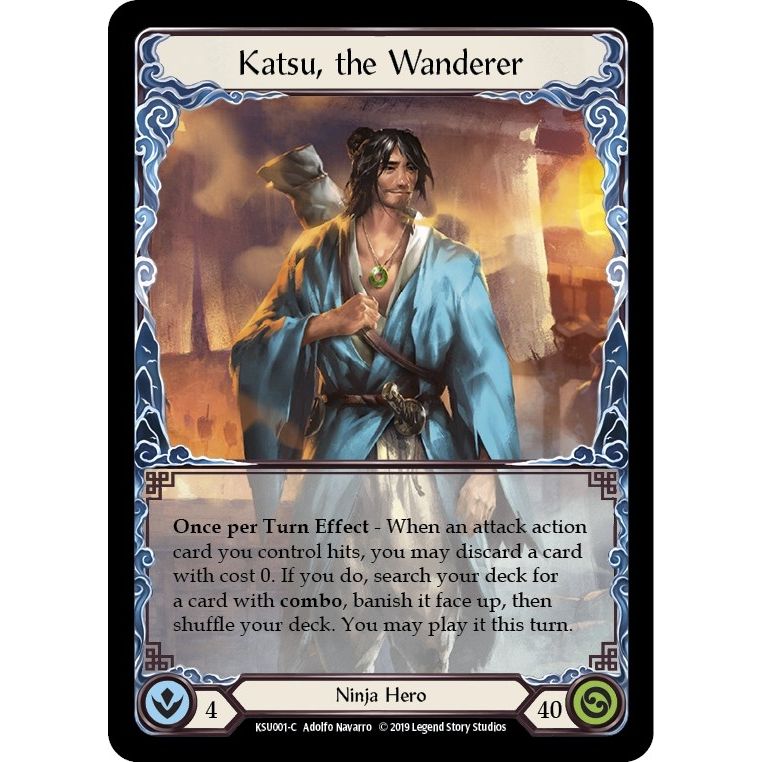 Image for Katsu, the Wanderer (KSU001) (KSU) - Flesh and Blood TCG